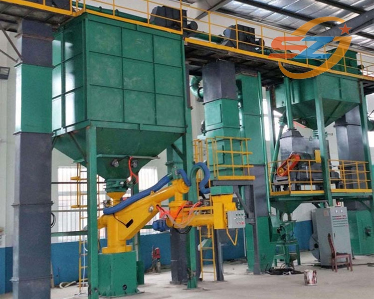 Self-Hardening Sand Continuous Sand Mixer
